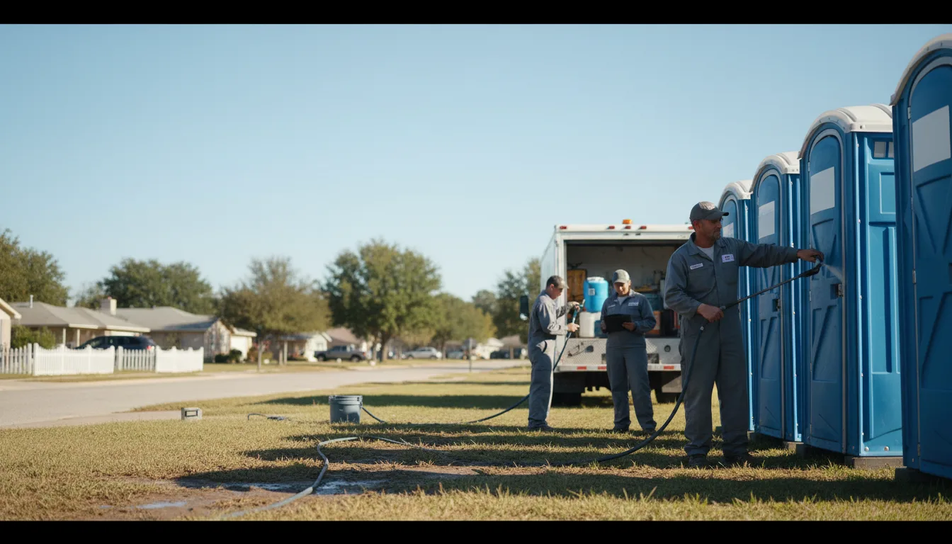 Long-Term Portable Toilet Rental in Farnhamville, IA near me